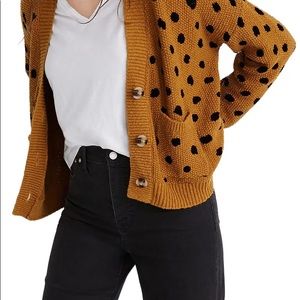 Hillview Cardigan Sweater in Painted Spots